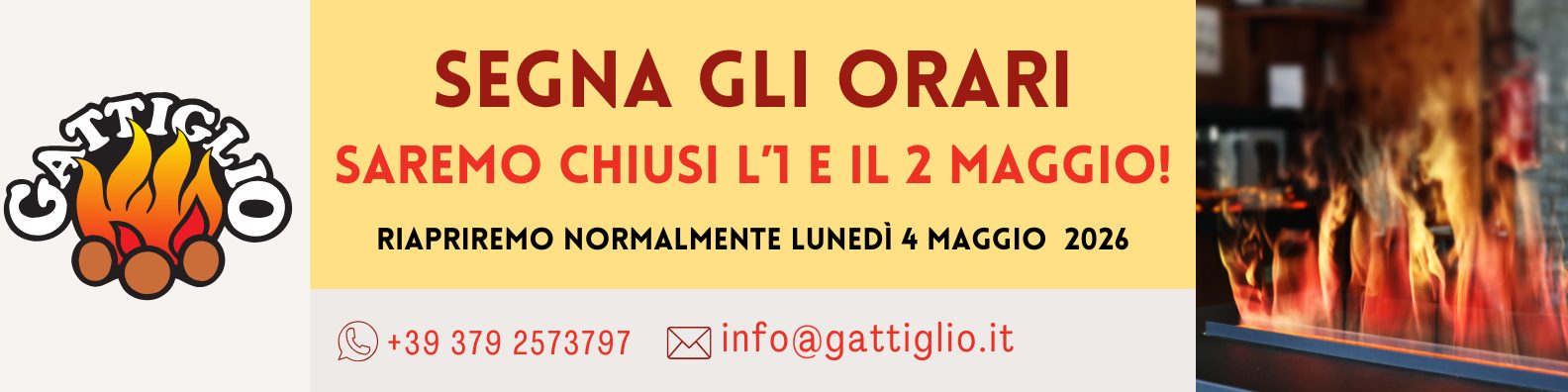 giorni di chiusura a maggio gattiglio susa